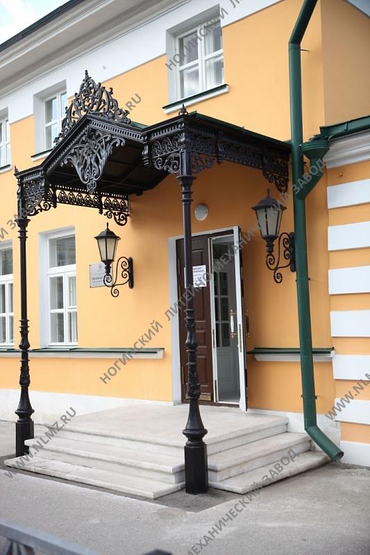 Литой навес