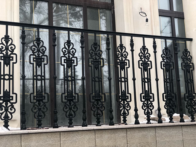 Литое ограждение