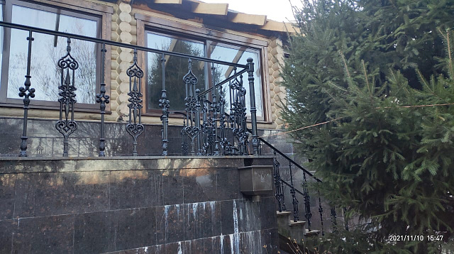 Литое ограждение
